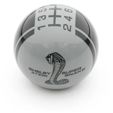 Super Snake Shift Knob - Grey w Black Stripes