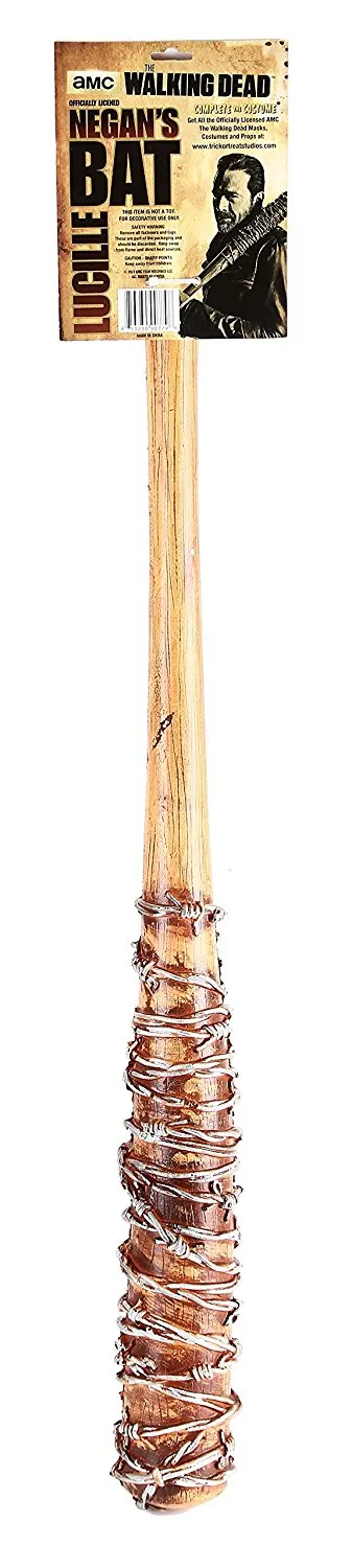 The Walking Dead Negan's Bat Lucille 36" Foam Replica Prop Officially Licensed