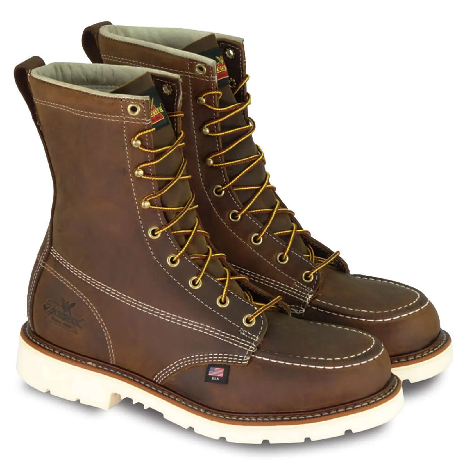 Thorogood American Heritage 8 Inch Men's Safety Toe Boots