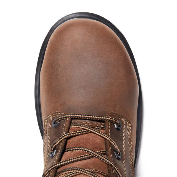 Timberland Pro Men's Ballast 6" Comp Toe Work Boot- Brown- TB0A29HT214