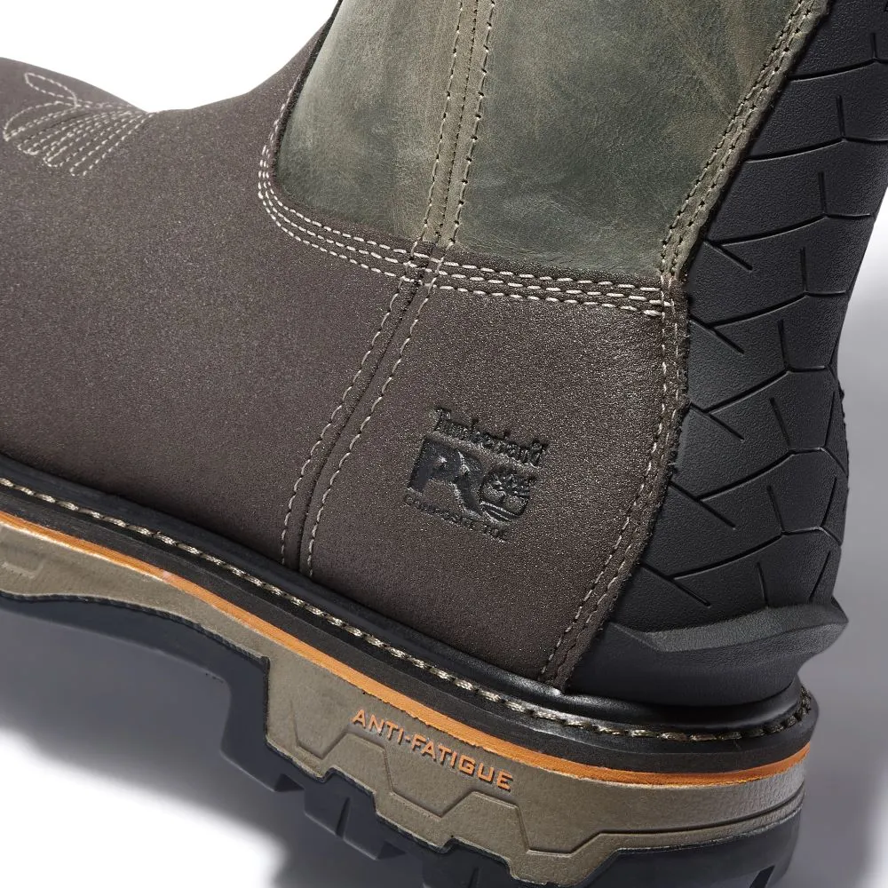 'Timberland Pro' Men's True Grit EH WP Comp Toe - Brown / Turkish Coffee Distressed
