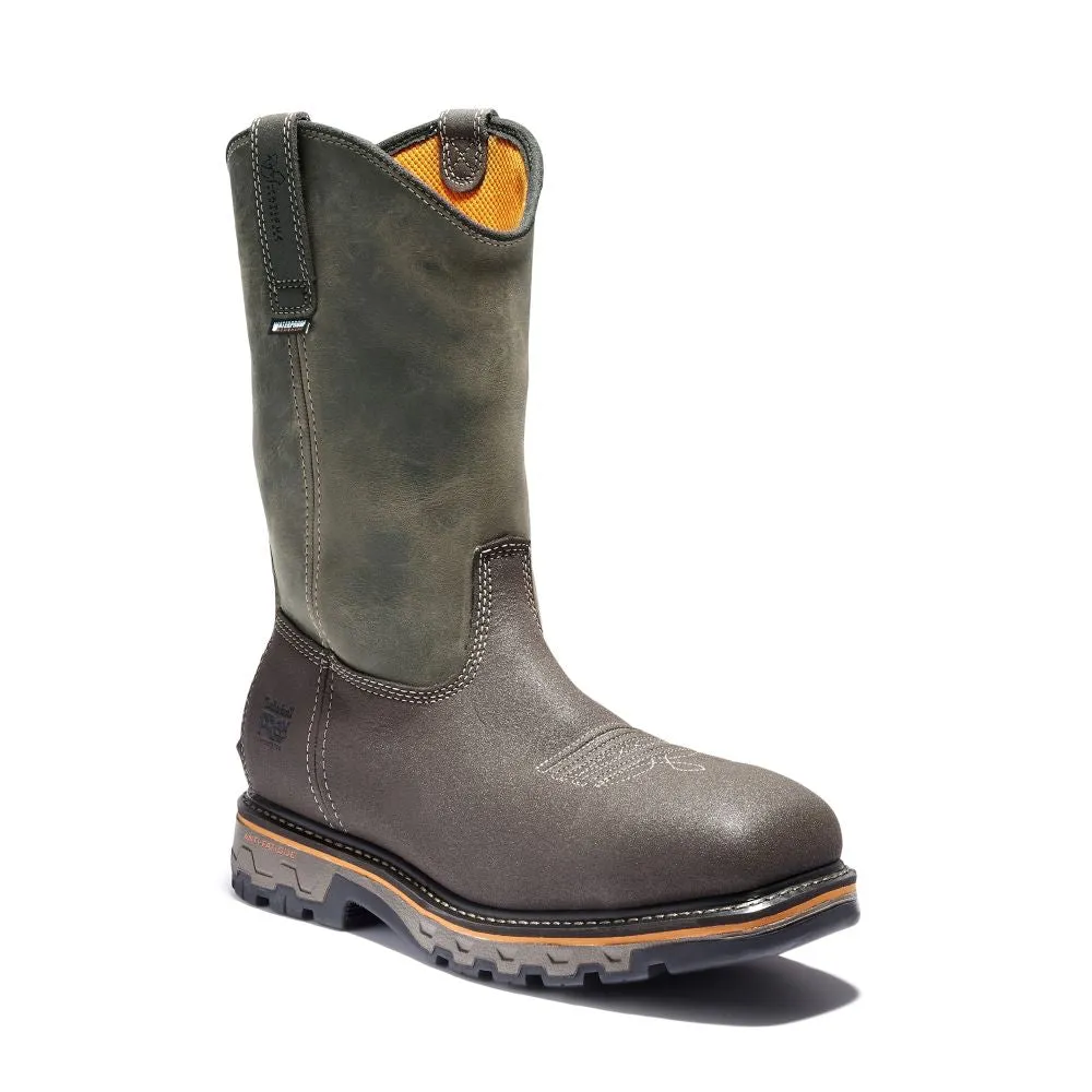 'Timberland Pro' Men's True Grit EH WP Comp Toe - Brown / Turkish Coffee Distressed