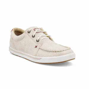 Twisted X Women's Sand & White Kicks Shoe WCA0082