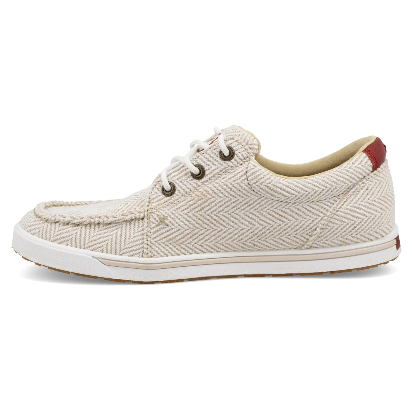 Twisted X Women's Sand & White Kicks Shoe WCA0082