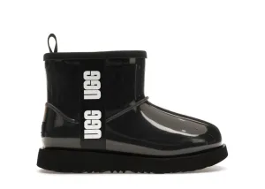 Ugg Classic Clear Mini Ii Boot Black (Kids)