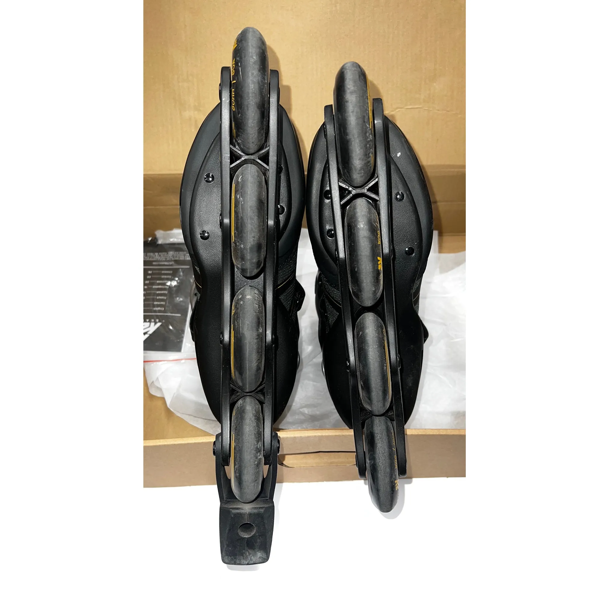 Used K2 F.I.T. 80 Boa Gray Mens Inline Skates - Lightly Used - Various Sizes
