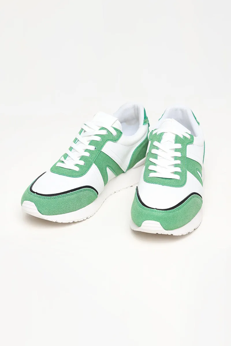 White & Green Trainer