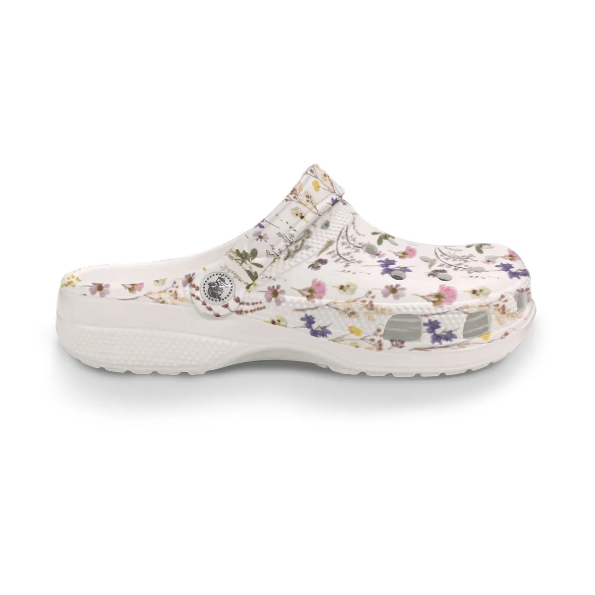 Wildflowers White Rubber Shoes up to size 12