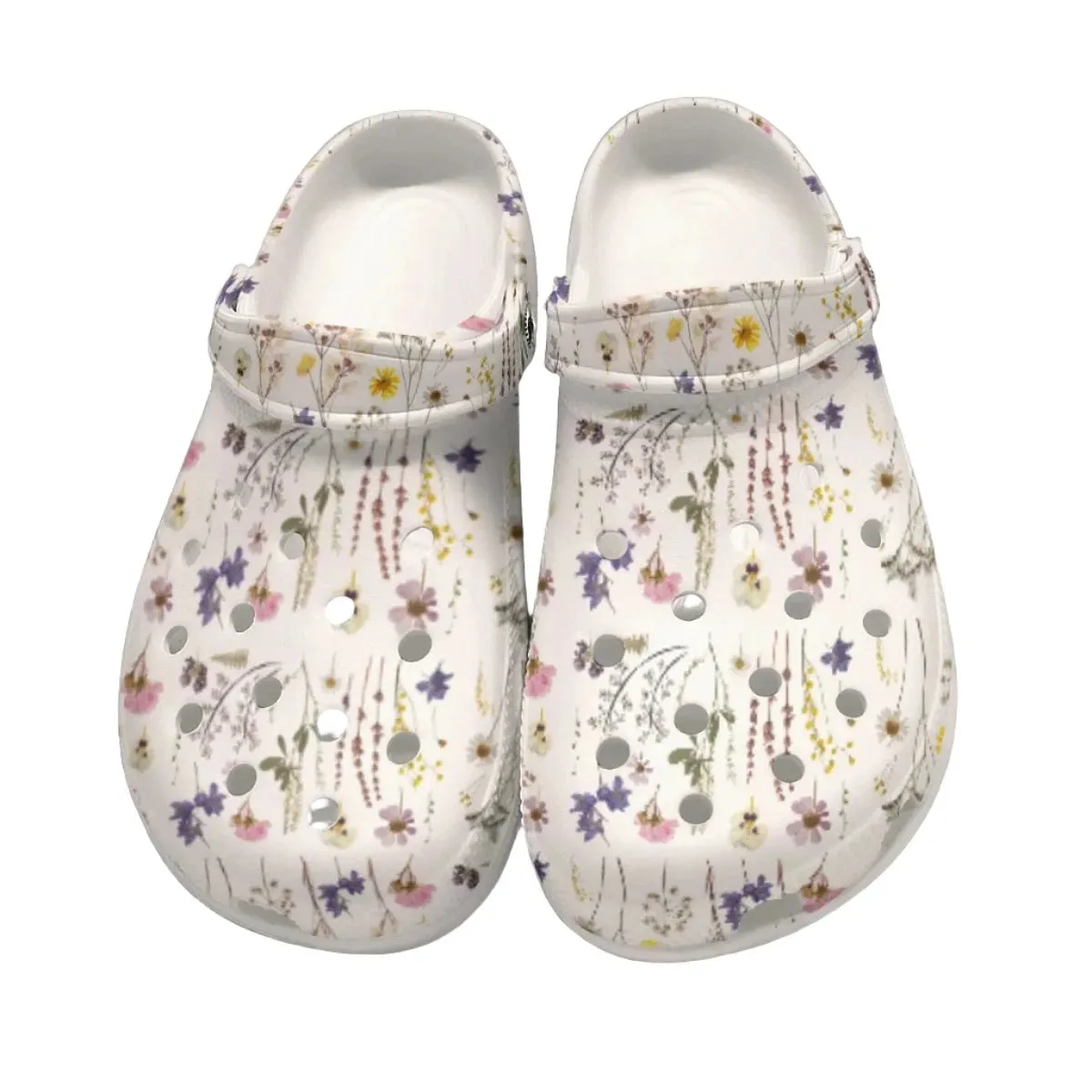 Wildflowers White Rubber Shoes up to size 12