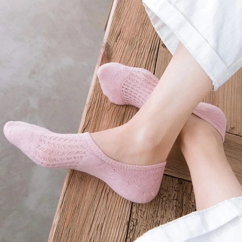 Women's Invisible Non-slip Boat Socks