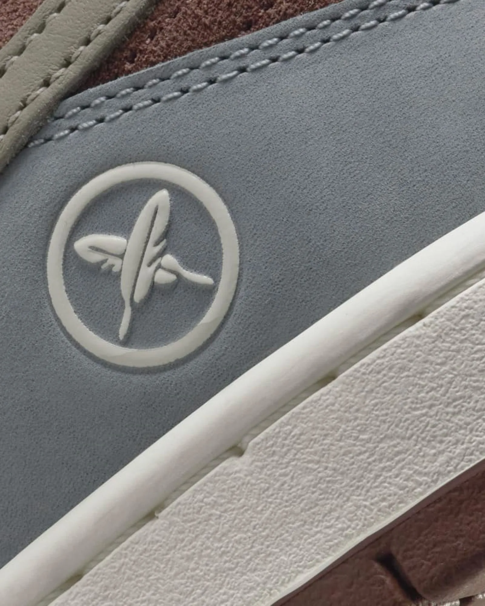 x Yuto SB Dunk Low Wolf Grey Low Top Sneakers