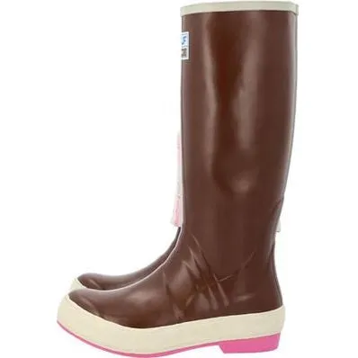 Xtratuf Women's 15" WP Slip Resist Legacy Work Boot -Pink- XWL4FW